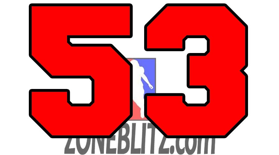 By The Numbers: Best #53 in NFL History